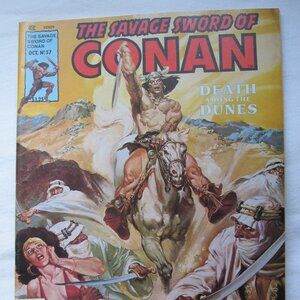 1980 The Savage Sword of Conan #57 - Marvel Comics Magazine